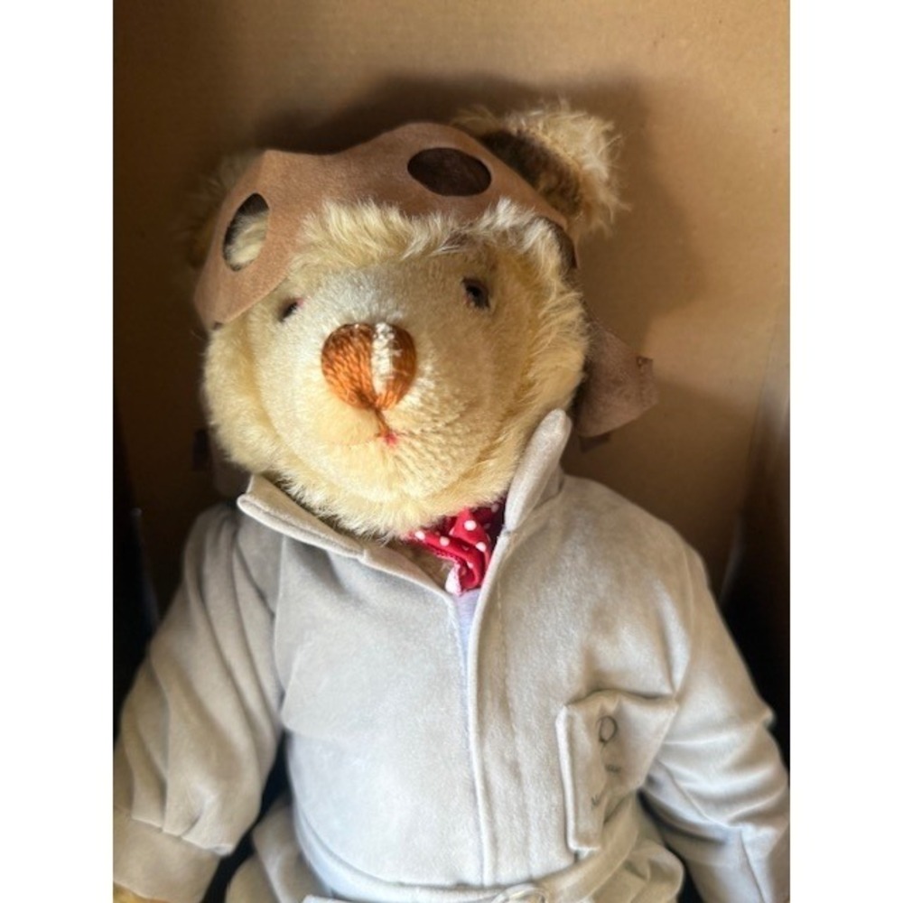 Eduard Cramer‎ Mercedes Benz Pilot Teddy Bear LE #0197/250 In Box With Bag - Picture 2 of 9